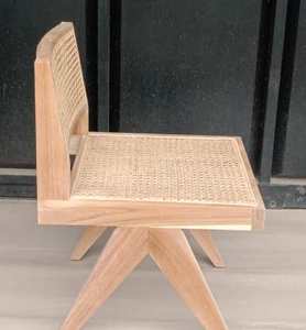 Meuble luxueuses en teck de corée du sud, chaise à manger, mobilier en rotin - Product Image 2