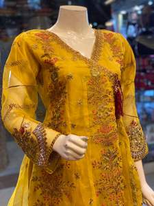 Ladies Summer Readymade Pakistanais Lawn Suits Shalwar Kameez Dresses for Women's Parties Adult Size Salwar Kameez - Product Image 6