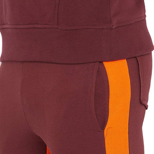 ชุดออกกำลังกายของผู้หญิง,ชุดเสื้อฮู้ดมีซิปผ้าฟลีซโพลีเอสเตอร์ - Product Image 5
