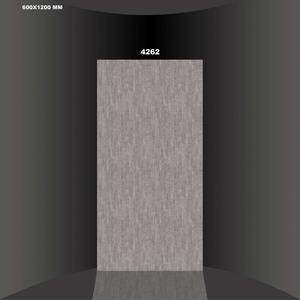 Diseño clásico moderno 60x120cm Azulejo de piso de porcelana de cerámica gris esmaltado Baño Acabado brillante Paredes interiores de 5mm Exteriores - Product Image 3