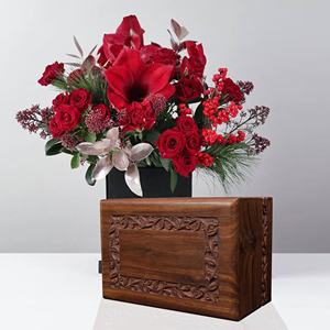 โกศเผาศพไม้สำหรับสัตว์เลี้ยงทำจากไม้ดีไซน์ขอบ200/220ที่ระลึกให้สัตว์เลี้ยงดูคลาสสิคเป็นมิตรกับสิ่งแวดล้อมไม่รั่วซึมสไตล์อเมริกัน - Product Image 5