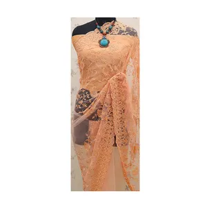 Party Wear Designer Net Saree with fancy and Latest Embroidered Look Soft Net Saree for Women