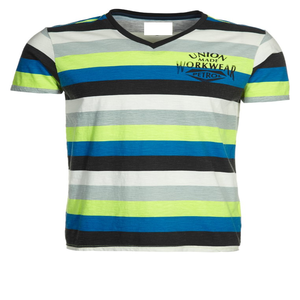 Camiseta con cuello en V para hombre, camisa 100% de algodón con impresión personalizada de logotipo personalizado, 100% de algodón - Product Image 2