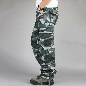 Multi Pockets Camo Cargo Pants Custom Made Camouflage Trousers with Cargo Pockets Latest Designs and High Quality Trousers - Product Image 3