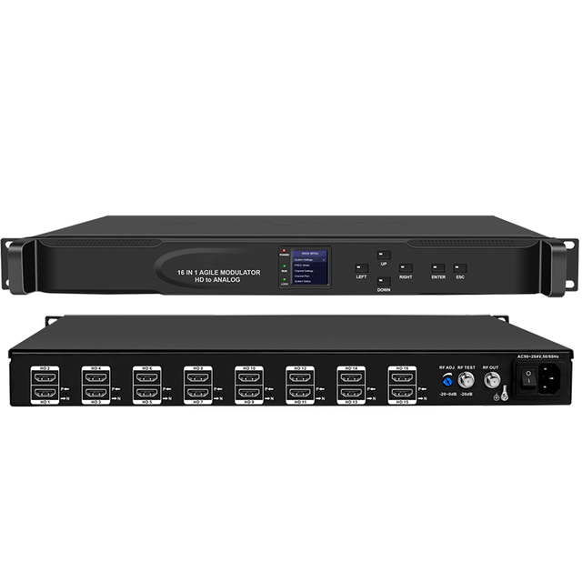 Dibviewolo OTV-H16RF 16 in 1 to ANALOG RF MODULATOR for DTV Headend