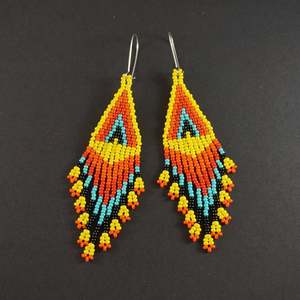 Native Beaded Earrings - Product Image 1