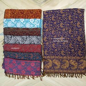 <b>Woolen</b> Winter Medium Size <b>Scarves</b> From India <b>Woolen</b> Shawls Winter Tibetan Shawls From India - Product Image 1