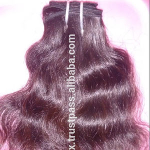 ผมดิบ weaving.100 % ที่ยังไม่ผ่านกระบวนการผมลอนธรรมชาติสีเรมมี่ผมทอขายดีผมคุณภาพดี - Product Image 6