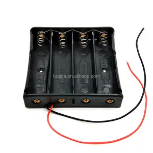 18650电池支架，电池支架供应盒，用于并联4x18650电池