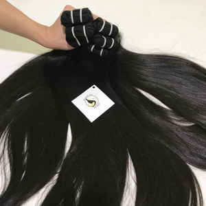 Extensions de cheveux humains 100% vierges Remy vietnamiens lisses, double trame, qualité 10A 11A 12A, super double drawn, à prix abordable - Product Image 4