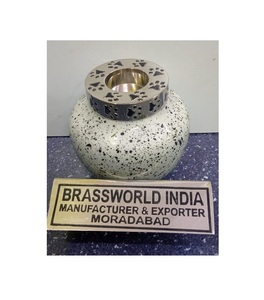 Brassworld-urna de cremación de mascotas, suministros funerarios, Té crema, ligera, India - Product Image 1