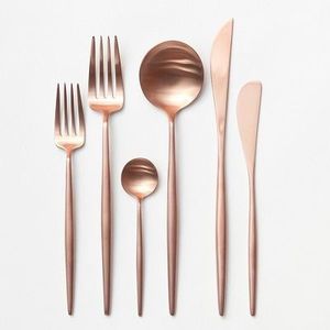 Brushed Gold Cutlery <b>Set</b> - Product Image 3