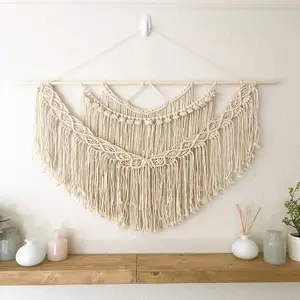 New Designer Handmade Woven Macrame Wall Hanging Design Pattern