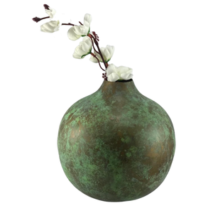 Pot de fleurs en fer martelé de style antique personnalisé, fait main, écologique, pour la décoration de la maison, vase de sol pour le salon - Product Image 4