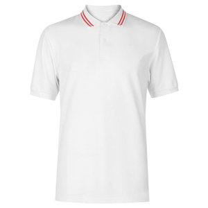 Venta caliente 100% algodón liso en blanco logotipo personalizado colorido Polo hombres tamaños personalizados disponibles - Product Image 1