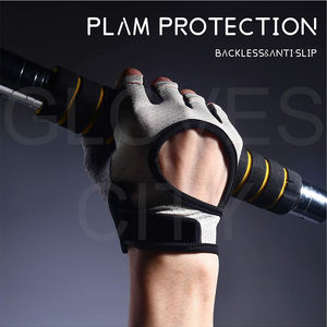 Logotipo personalizado de alta calidad disponible en guantes City Fingerless Cross Fit Gym Fitness Training Guantes de entrenamiento a la venta - Product Image 2