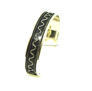 2025 Missouri <b>Engraved</b> Christmas Gold <b>Bangle</b> Hand Painted Set of 2 Bracelets lightweight Holi <b>bangle</b> Chunky Lock Bracelet - Product Image 4