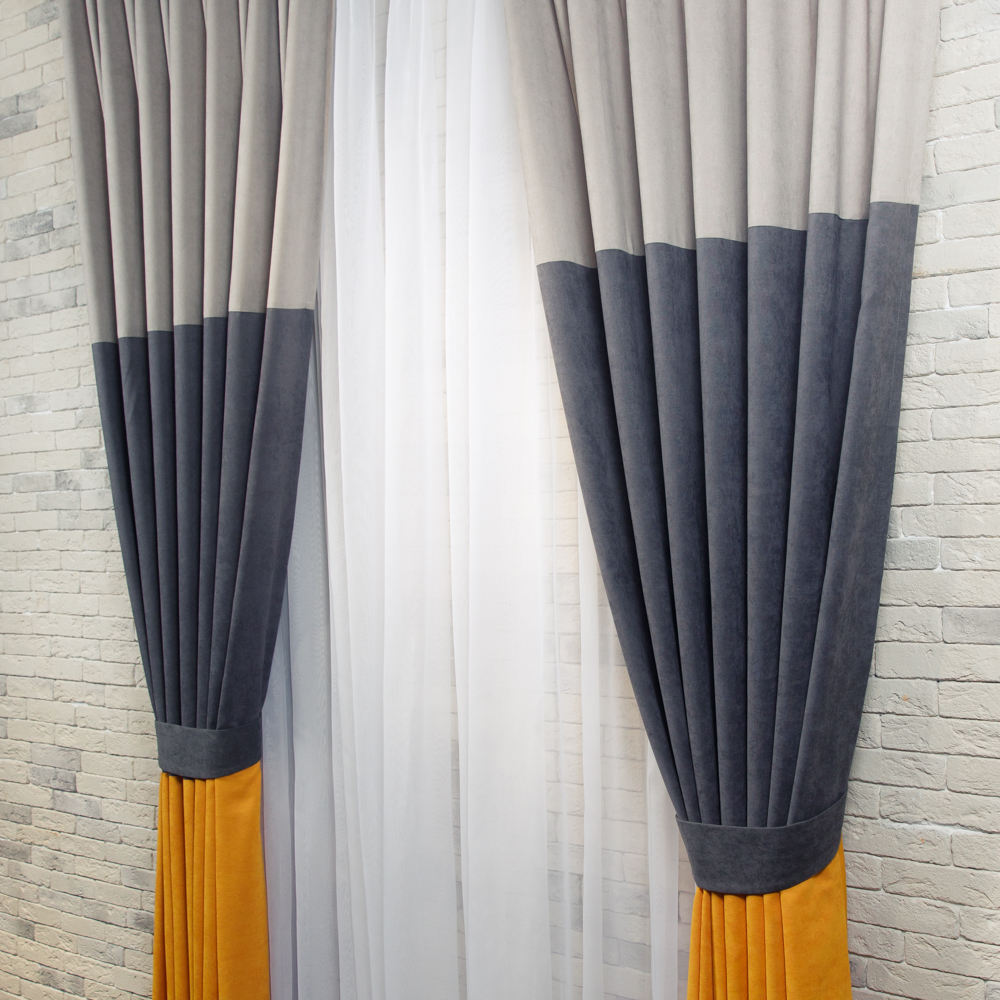 สีเทา &amp; สีเหลือง