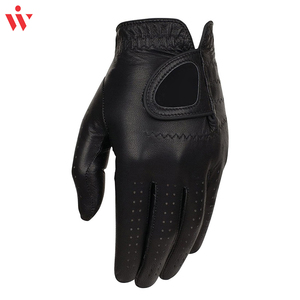 ถุงมือกอล์ฟหนัง Cabretta สำหรับผู้ชายและผู้หญิงถุงมือกอล์ฟสีขาวนุ่มออกแบบโลโก้ได้ตามต้องการ - Product Image 3