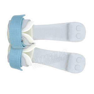 Poignées de gymnastique en cuir, gants d'haltérophilie, sangles résistantes, poignées MISHA Sports & Fitness PK, Logo personnalisé - Product Image 2