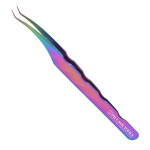 Extensión de pestañas C-punto pinzas en múltiples colores de volumen y aislamiento pinzas C-Punto 6mm 45 grados de pestañas volumen pinzas - Product Image 3