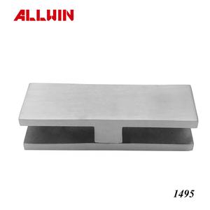 Connecteur de fixation pour verre à 180 degrés avec support en ligne, système de mesure en pouces - Product Image 2