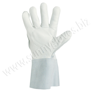 Guante de soldador de piel de vaca, guantes de soldadura Tig de argón, de impacto, gran oferta - Product Image 3