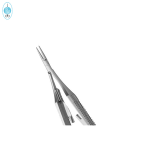 Castroviejo-Alicates de soporte de aguja, longitud de la cabeza, instrumento de ortodoncia de acero inoxidable - Product Image 4