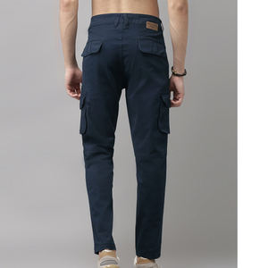 กางเกงคาร์โก้ผู้ชายแบบลำลองกางเกงทรงหลวมกางเกงผู้ชายหกกระเป๋าแฟชั่นใหม่ - Product Image 3