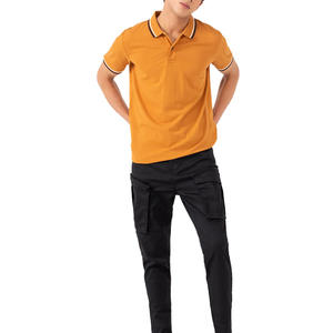 Polo de golf pour hommes, manches courtes, haut imprimé de marque, 100% coton, confortable, respirant, mode, loisirs, T-shirt haut de gamme - Product Image 6