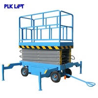 Plataforma Elevadora de Tijera Eléctrica Hidráulica Móvil de 4~18 m, Altura de Trabajo Opcional, en Oferta