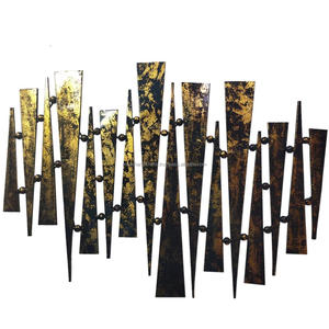 Escultura artística de pared de Metal, diseño moderno, para hoteles, restaurante, hogar, etc., hecho de hierro con alta calidad - Product Image 1