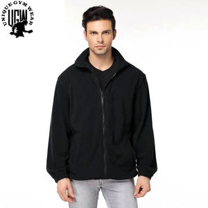 OEM OTM แจ็คเก็ตมีซิปสำหรับผู้ชาย, แจ็คเก็ตขนแกะอบอุ่นคอปกตั้งสำหรับฤดูหนาวสวมใส่กลางแจ้ง - Product Image 6