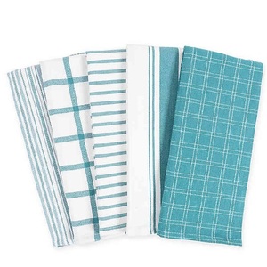 Certificado GOTS Algodón Natural Tidy Algodón orgánico Paños para platos Toallas de cocina Toalla de mano de color fascinante suave y absorbente - Product Image 6