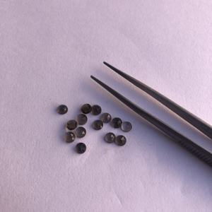 หินควอทซ์สโมคกี้ธรรมชาติขนาด3มม. ตัดเป็นวงแหวนอัญมณีหลวมสำหรับทำเครื่องประดับแหวนสร้อยคอสร้อยข้อมือ alibaba - Product Image 1