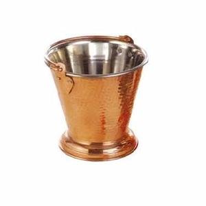 Bonne vente cuivre seau à glace Style Vintage écologique ménage mariage décor rond Design - Product Image 2