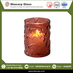 Top Square <b>Cube</b> Candle Glass Votive Frosted From India At Bulk Price - Product Image 6