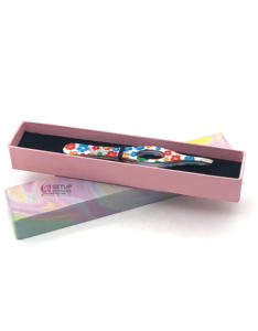 Pince à épiler professionnelle en acier inoxydable à pointe fine pour sourcils, avec logo personnalisé, instrument de beauté - Product Image 4