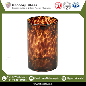 Nueva llegada Leopard Print Velas Frascos de vidrio Fabricante - Product Image 6