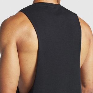 Vente en gros de débardeurs Dryfit avec logo personnalisé pour hommes maillots de sport, musculation, gymnastique et course à pied, style décontracté Stringer - Product Image 6