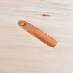 Estilo Acacia Wood Shoe Horn Hotel para mujeres y niños usando Shoe Horn Helper use personalizar tamaño precio asequible - Product Image 3