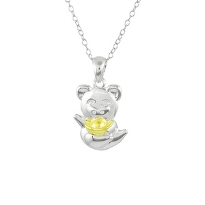Collar de clavícula de cerdo de Plata de Ley 925 - Product Image 1