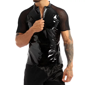 ใหม่สาเหตุผู้ชายสไตล์หนังเสื้อยืด2022 - Product Image 1