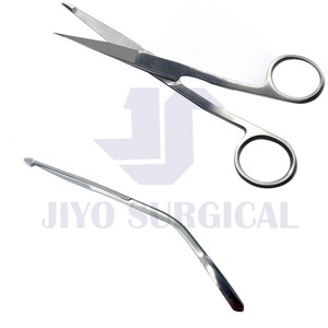 Tijeras de vendaje Knowles de acero inoxidable de 14cm | Tijeras de corte de vendaje médico para primeros auxilios y uso de enfermería - Product Image 4