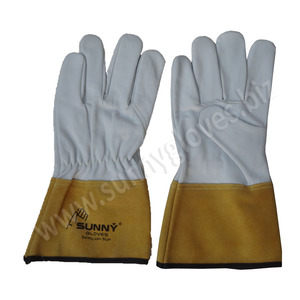 ถุงมือเชื่อมอาร์กอน,ถุงมือหนังทำงานเพื่อความปลอดภัยในฤดูหนาว - Product Image 6