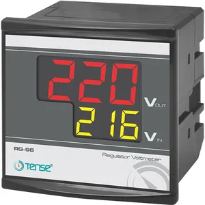 Digital Voltmeter with Input and Output Displays for Regulators RG-96