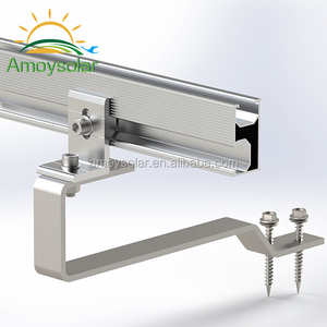 Tuiles solaires Amoy, tuiles de toiture solaires, pince <span class=keywords><strong>pour</strong></span> tuiles de toiture solaires, crochet en acier inoxydable <span class=keywords><strong>pour</strong></span> tuiles d'ardoise, <span class=keywords><strong>pour</strong></span> le montage de panneaux solaires sur toiture - Product Image 2