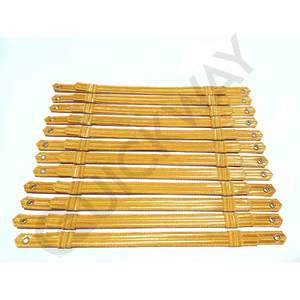 สายรัดหมวกเจ้าหน้าที่พิธีการ สายรัดหมวกผลิตจํานวนมากสีทองแบบกําหนดเอง - Product Image 3