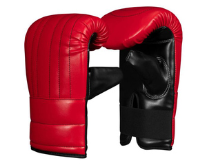Guantes de boxeo profesionales de cuero de vaca de alta calidad, tamaños de 6oz y 8oz para artes marciales, Material de PU - Product Image 1