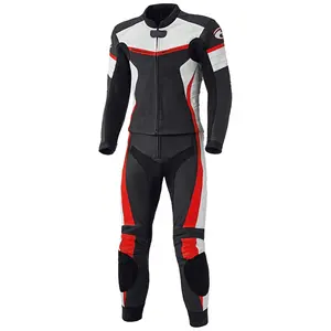 Two Piece Motorcycle Leather Suit Motorbike Racing Leather Suit/Women Leather Suit
